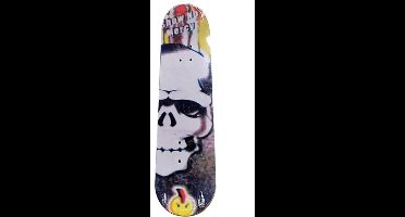 Skateboard met schedelprint voor kinderen 81 cm - Actief buitenspeelgoed - Skateboards