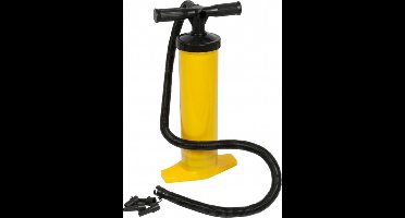 Dubbele hand opblaas pomp voor luchtbed / opblaasbare boot / zwembad