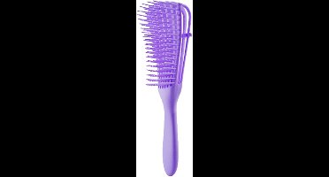 Detangler Brush - Curly hair brush - Haarborstel - Antiklit borstel - Paars - Anti klit - Detangling