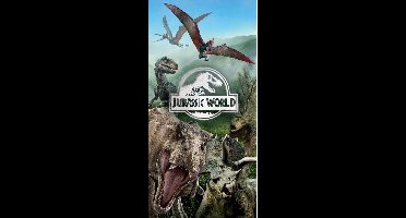 Jurassic World Strandlaken Isla Nubar - 70 x 140 cm - Katoen