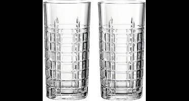 Montana Longdrinkglazen Square 320 ml - 2 Stuks