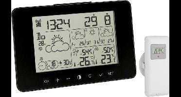 TFA Dostmann 35.1156.01 Draadloos weerstation Verwachting voor 4 dagen Aantal sensoren max.: 3 stuk(s)