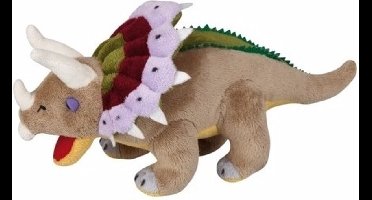 Pluche dinosaurus Triceratops knuffel 30 cm
