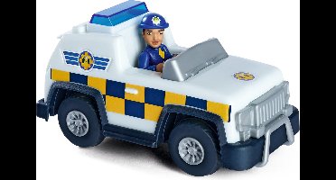 Simba - Brandweerman Sam - Politie - 4x4x met Rose Figuur - Speelgoedvoertuig
