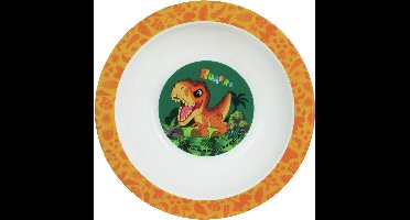 Jurassic World dinosaurus bordje - diep - D16 cm -kunststof - kinderbordje