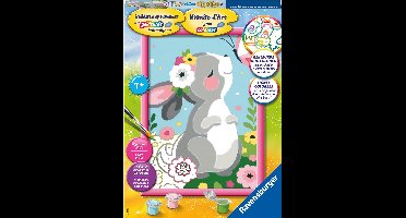 Ravensburger Schilderen op nummer Konijntje met Vlinder - Hobbypakket