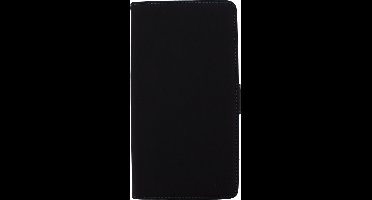 Sony Xperia C3 Hoesje - Mobilize - Slim Wallet Serie - Kunstlederen Bookcase - Zwart - Hoesje Geschikt Voor Sony Xperia C3