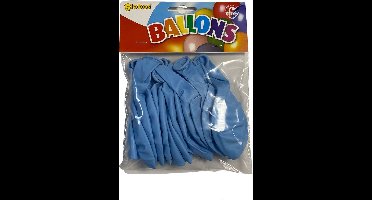 Zakje Met 15 Blueberry Ballonnen 30cm Doorsnee Biologisch Afbreekbaar