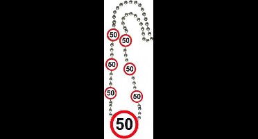 Ketting 50 jaar verkeersborden - Abraham 50 jaar