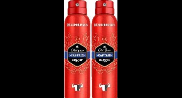 Old Spice Deospray Captain Duopack 2x150ml