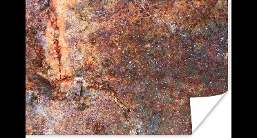 Poster Metaal - Plaat - Roest - 30x20 cm