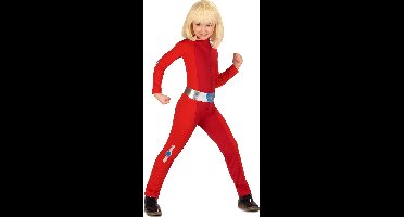 Vegaoo - Rood spion kostuum voor meisjes