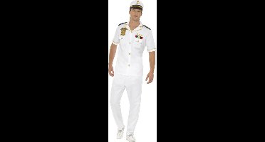 Kapitein Kostuum Heren William - Maat M