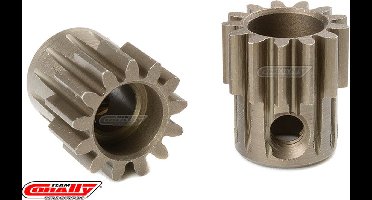 Team Corally - 32 DP Motortandwiel - Kort - Gehard staal - 13 Tanden - Motoras dia. 5mm