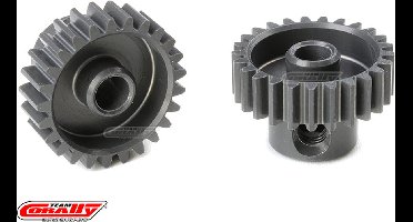 Team Corally - 48 DP Motortandwiel - Kort - Hard geanodiseerd AL7075 - 25 Tanden - Motoras dia. 3.17mm