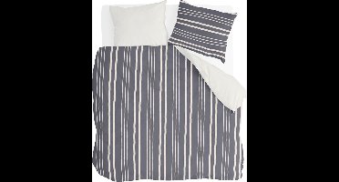 Byrklund Dekbedovertrek Steady Stripes - 240x220 - 100% Katoen - Blauw