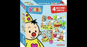 Bumba 4 in 1 puzzel - de seizoenen - 4/6/9/16 stuks