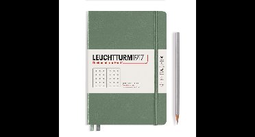 Leuchtturm1917 A5 Medium Notitieboek dotted Olive - Notebook - 4004117609381