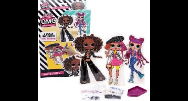 LOL Surprise Diamond Painting set - Met 3 figuren - 1900 steentjes