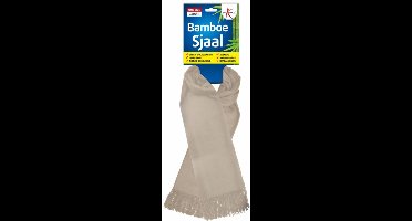 Lucovitaal Sjaal Bamboe Beige