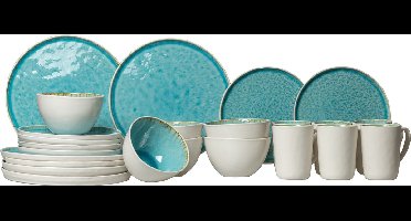 Cosy & Trendy Serviesset Laguna Azzurro 24-Delig