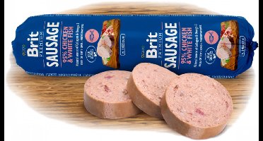 Brit Premium Sausage Chicken & White fish 800 gr