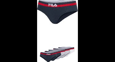 Fila Urban String Gekleurde Waistband - Maat L - 5 Pack - Navy/Grijs/Wit
