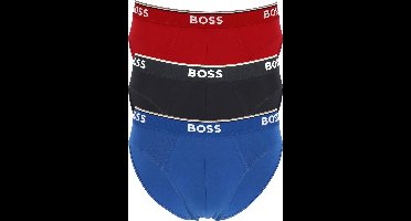 HUGO BOSS Power briefs (3-pack) - heren slips - rood - blauw - zwart