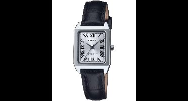 Casio Casio Collection LTP-B150L-7B1EF Horloge - Leer - Zwart - Ø 23.5 mm