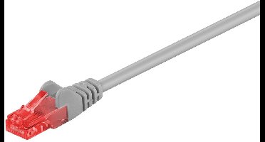 Wentronic CAT6 Netwerkkabel - RJ45 - Grijs - 1 m