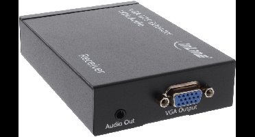 InLine VGA & audio verlenger over UTP Ontvanger