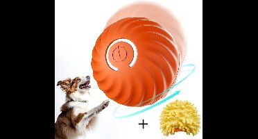 honden speelgoed-honden speelgoed in Dieren-honden speelgoed intelligentie-honden speelgoed bal-USB oplaadbaar - rood-Inclusief zee-egelhoes