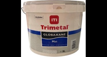 Trimetal Globaxane Mat - Buitenmuurerf - Waterbasis - Sterk dampdoorlatend - Kleur Levis Klei 7351 - 5 L