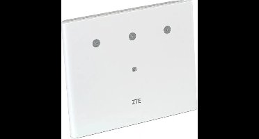 ZTE MF296R - Mifi router - 4G+ LTE router - met simkaartslot en 4 Gigabit ethernetpoorten - 300Mbps download en 50Mbps upload - 64 gebruikers