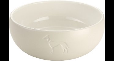 Keramische Voerbak Wit 310 ml, Ø: 11 cm