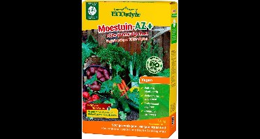 ECOstyle Moestuin Organische Meststof - Volledig Plantaardig - Voor Betere Smaak - 120 Dagen Voeding - Voor 30 M² - 1,6 KG