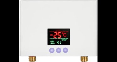 ApexArte® Boiler - Doorstroomverwarmer - Keukenboiler - Doorstroomboiler - Met Display