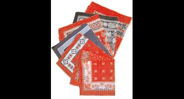 Boerenzakdoek rood 43x43cm