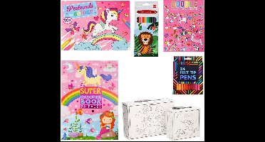 Kleurpakket Meisjes - Voor Eindeloos Creatief Kleurplezier!