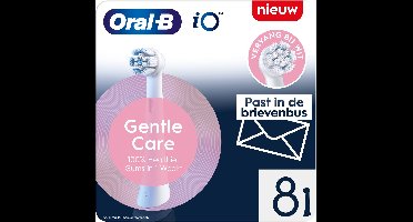 Oral-B iO Series Gentle Care Opzetborstels - Voor Gevoelig Tandvlees - 8 stuks