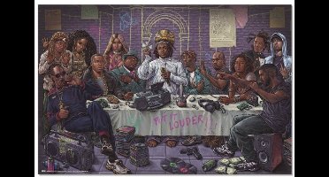 Hip Hop poster - Laatste avondmaal - muziek - 61 x 91.5 cm