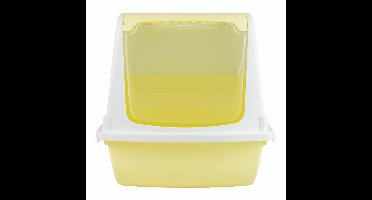 Kattentoilet Sybil met filter en schepje 57x38x38cm giallo