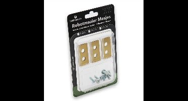 To the South® Robotmaaier mesjes titanium geschikt voor Fuxtec Robotmaaiers - 3 stuks