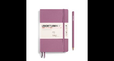 Leuchtturm notitieboek dusty rose blanco paperback softcover b5