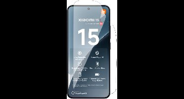 Screenprotector geschikt voor Xiaomi 15 - 1x FlexGuard Screen Protector