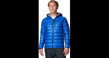 Columbia Arctic Crest Down Hooded Jacket, Mannen, Blauw, Jasje, maat: L