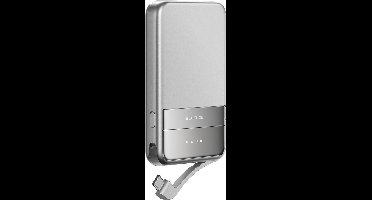 EcoFlow RAPID magnetische Qi2 powerbank 5.000 mAh - Zilver