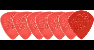 Ovation - Diamond Picks - Plectrum - Nylon Standard 351 - 0.60 mm - 7-pack