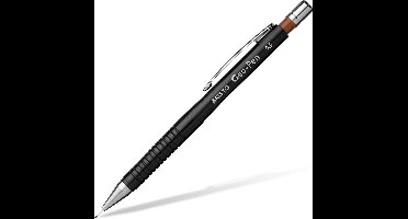 Aristo vulpotlood - Geo-Pen - lijnbreedte 0.5mm - hardheid HB - met gum - zwart/bruin - AR-85005