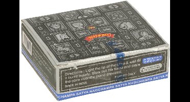 GoodUse Export Satya Incense Cones - Rustgevend - Dhoop - Aroma - Nag Champa - Satya - Positieve energie - Rituals - Wierook kegels - Sticks - Cleansing - India - Spiritueel - Reinigen - Negatieve energie elimineren - Kruiden en bloemen - 2 stuks